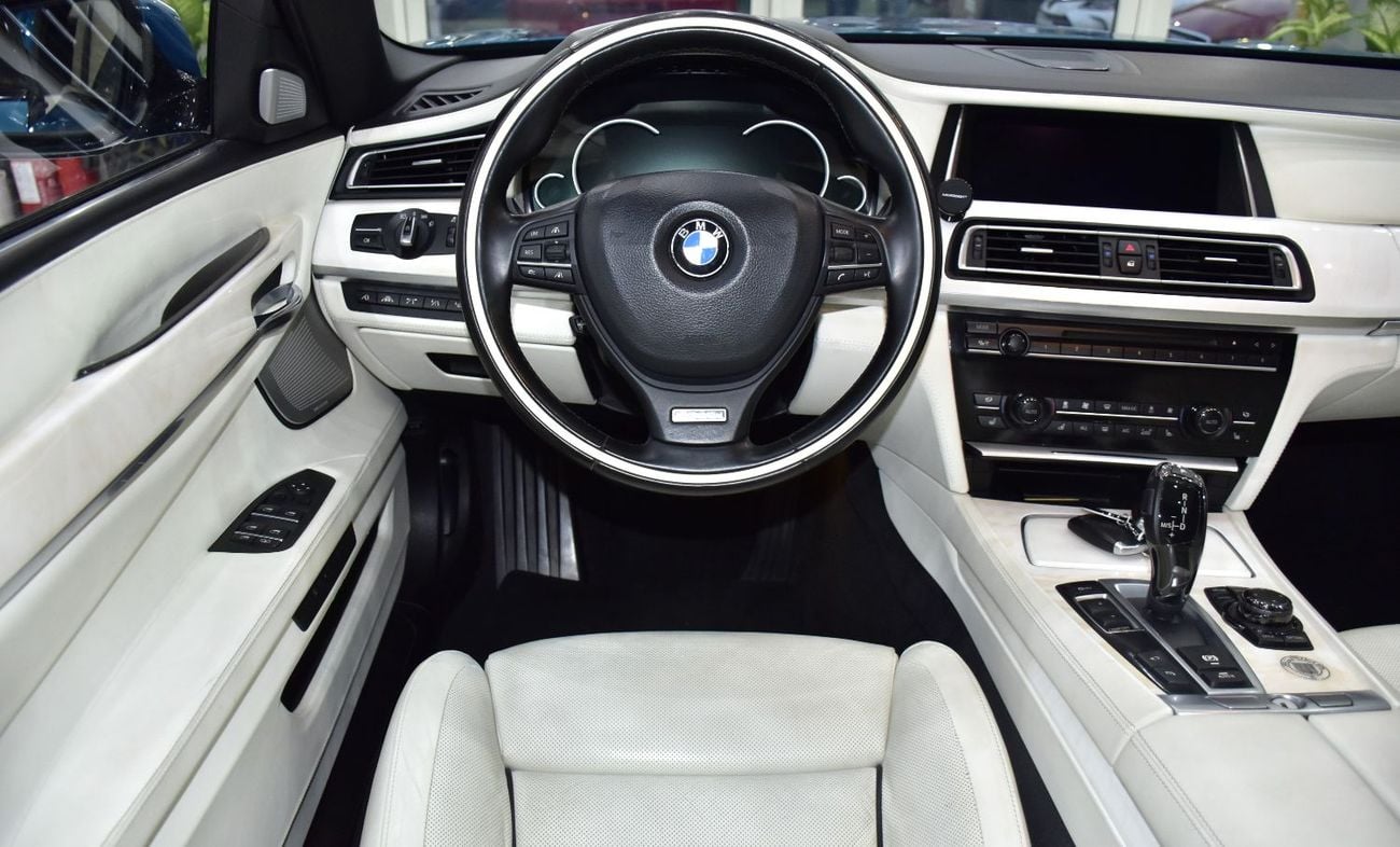 BMW 750Li INDIVIDUAL EXCELLENT DEAL for our BMW 750Li - ALPINA KIT ( 2014 Model ) in Blue Color GCC Specs