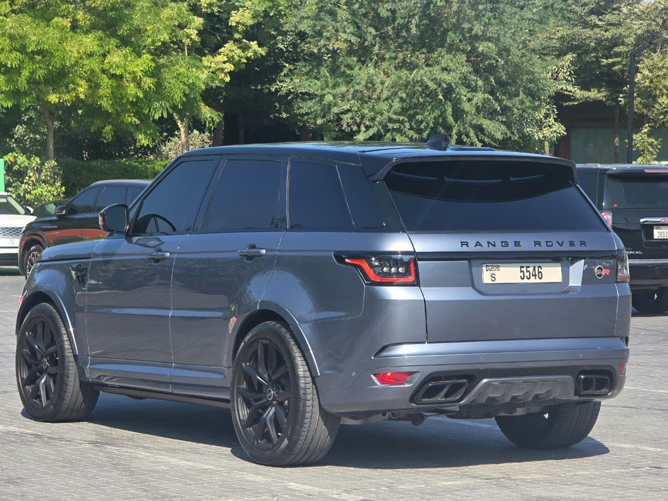 Land Rover Range Rover Sport Supercharged 5.0L RANGE ROVER 2019 US // BODY KIT SVR INSIDE & OUT SIDE // PERFECT CONDITION