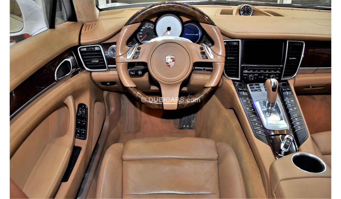 Porsche Panamera EXCELLENT DEAL for our Porsche Panamera 4S ( 2011 Model ) in White Color GCC Specs