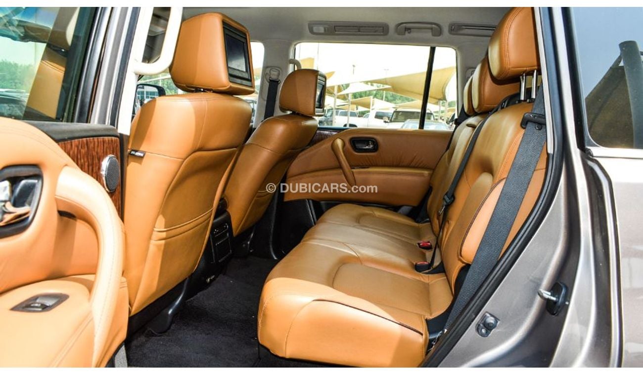 نيسان باترول نيسان باترول بلاتينيوم اس اي ٢٠١٦ مواصفات خليجيه فل اوبشن رقم 1 بدون حوادث او صبغ نهائيا بحالة الوكا