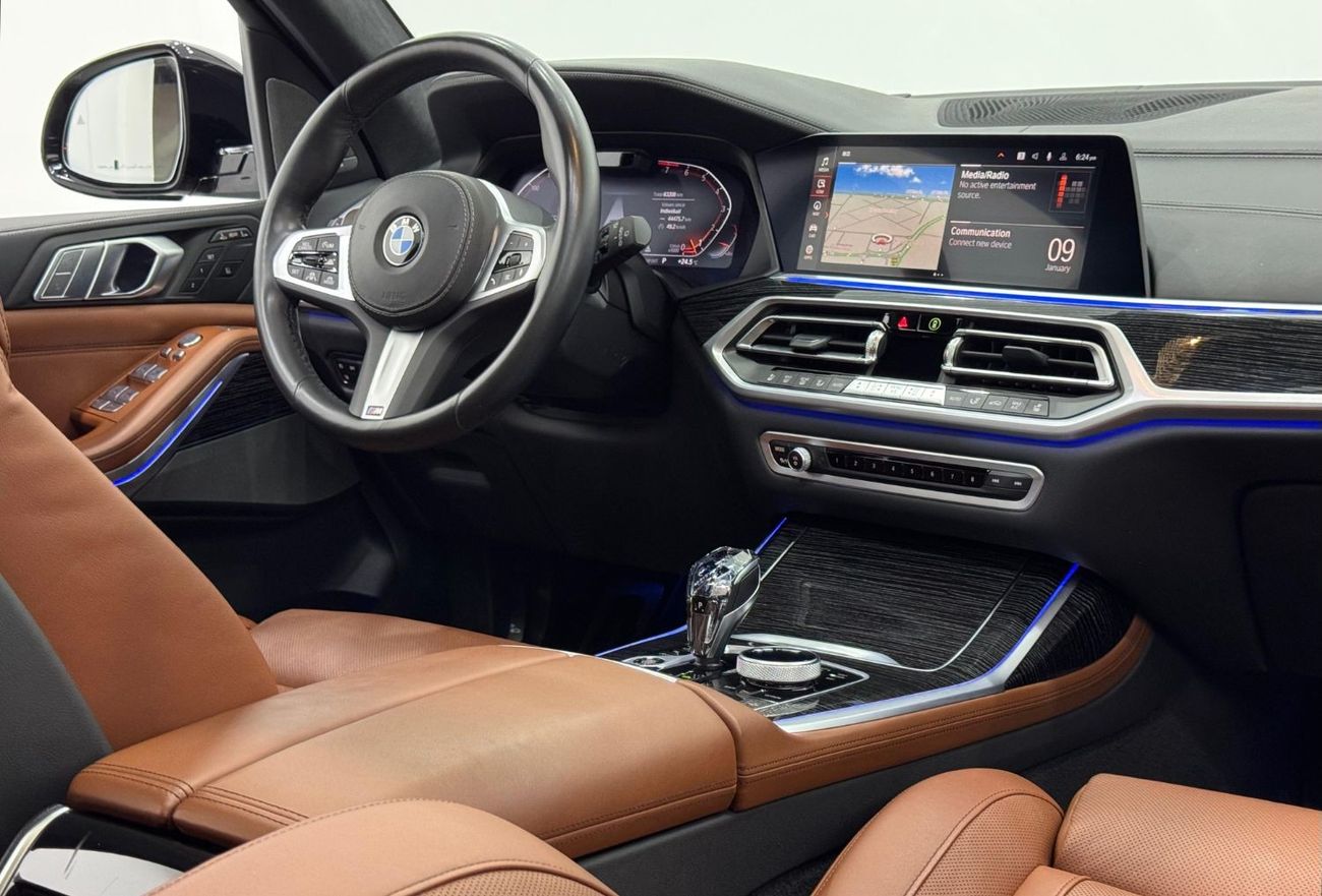 بي أم دبليو X7 40i M Sport Pure 3.0L (335 HP) 2022 BMW X7 xDrive40i M-Sport, 2027 BMW Warranty + Service Pack, Full