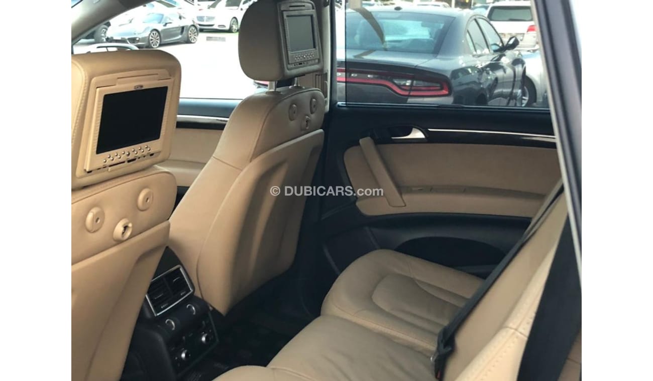 أودي Q7 النوع : اودي Q7 الموديل : 2013 المواصفات :     خليجي فل مواصفات بانوراما شاشه وتحكم كهربي كامل  وتشغ