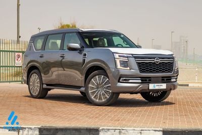 Nissan Patrol LE PLATINUM CITY 2026 GCC 3.5 Twin Turbo | TAN interior | AWD | 9AT | 8 Seater SUV | Export Only
