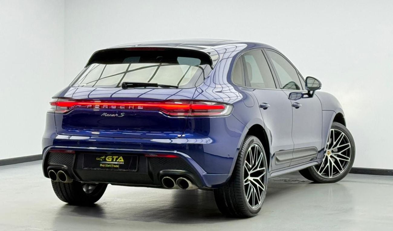 بورش ماكان S 2.9L (375 HP) 2022 Porsche Macan S, 2026 Porsche Warranty, Full Porsche Service History, Fully Loa
