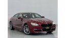 BMW 650i 2015 BMW 650i, Full BMW History, BMW Warranty 2022 / Service Contract 2022, Low Kms, GCC