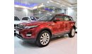 Land Rover Range Rover Evoque EXCELLENT DEAL for our Land Rover RANGE ROVER Evoque 2014 Model!! in Red Color! GCC Specs