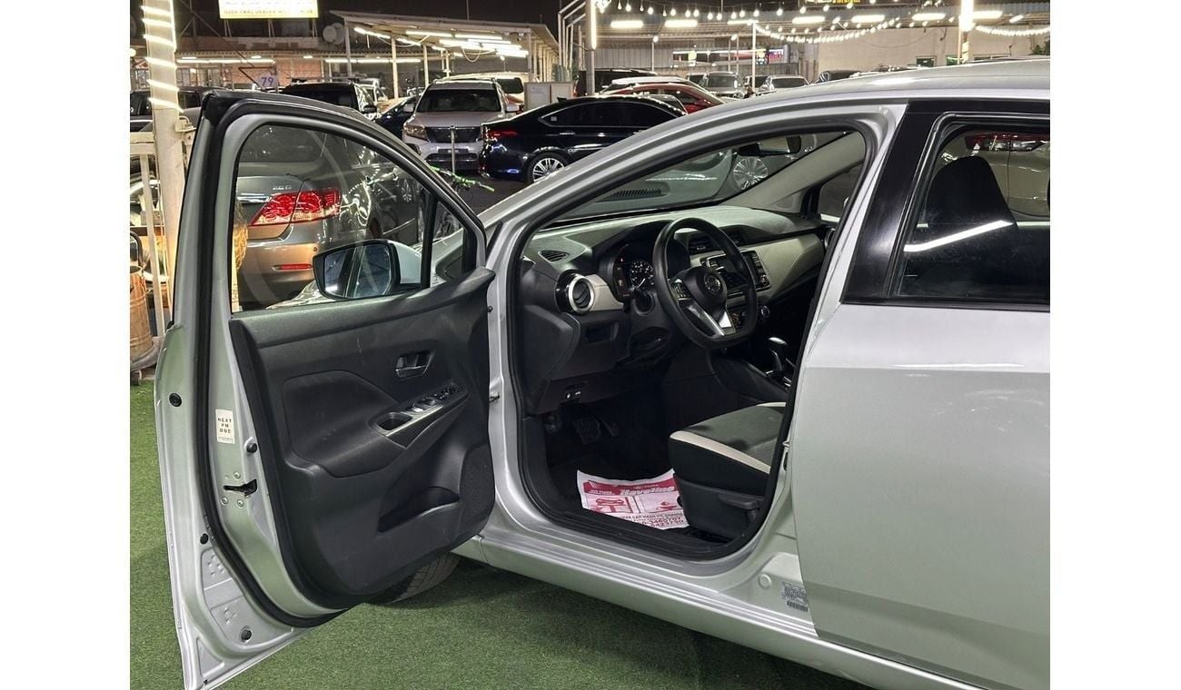 نيسان فيرسا Nissan Versa 2021 1.6L good condition rear camera mileage 97000 km