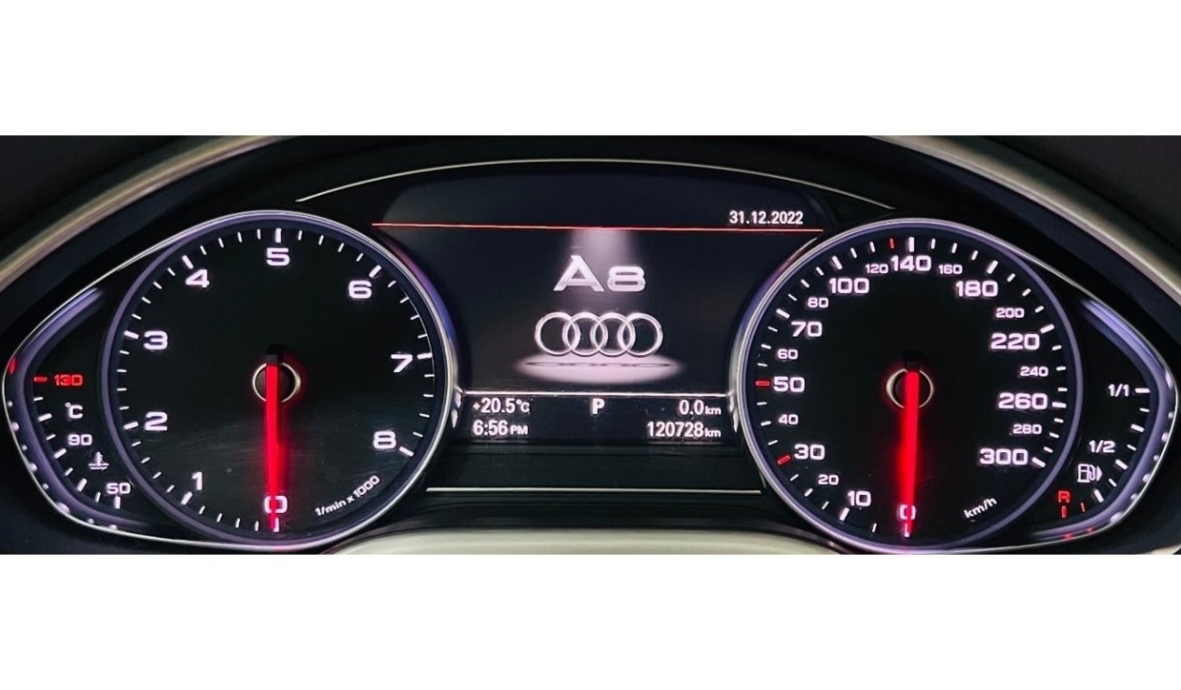 Audi A8 TFSI quattro GCC .. FSH .. 3,0T .. Perfect Condition .. V6 .. Top .