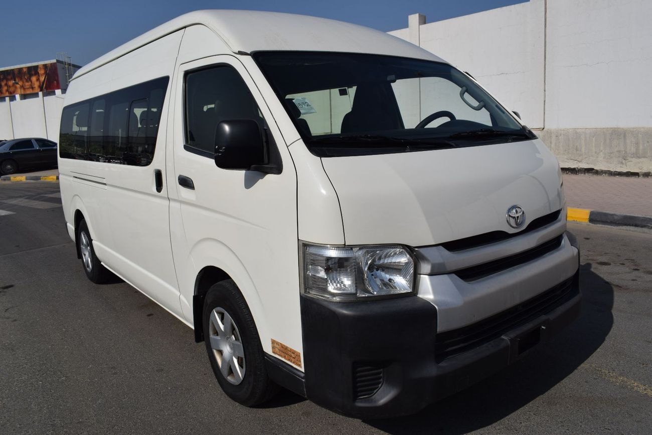 تويوتا هاياس Toyota Hiace Highroof Bus 13 seater, model:2018