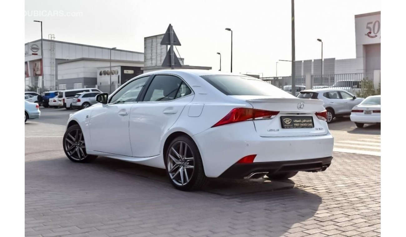 لكزس IS 350 2735 PER MONTH | LEXUS IS 350 F SPORT | 0% DOWNPAYMENT | IMMACULATE CONDITION