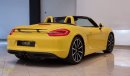 Porsche Boxster S 2013 Porsche Boxter S, Porsche Warranty, Full Service History, GCC