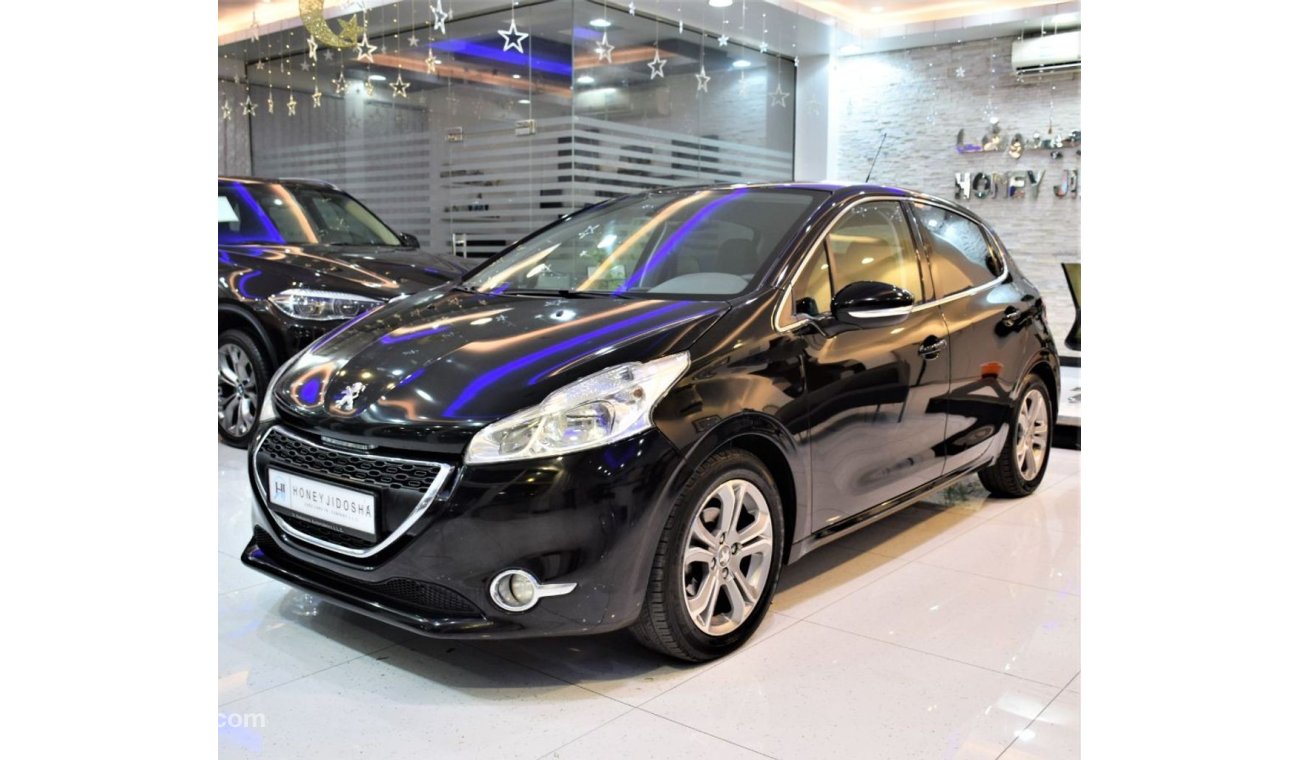 بيجو 208 AMAZING Peugeot 208 Hatchback! 2013 Model!! in Black Color! GCC Specs