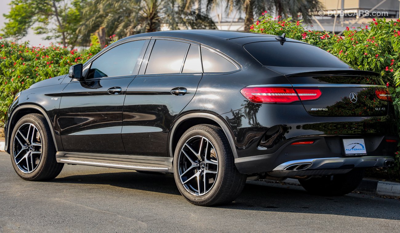 مرسيدس بنز GLE 43 AMG 2019, 3.0L V6 , Biturbo 4Matic w/ 3Yrs or 100,000km Warranty