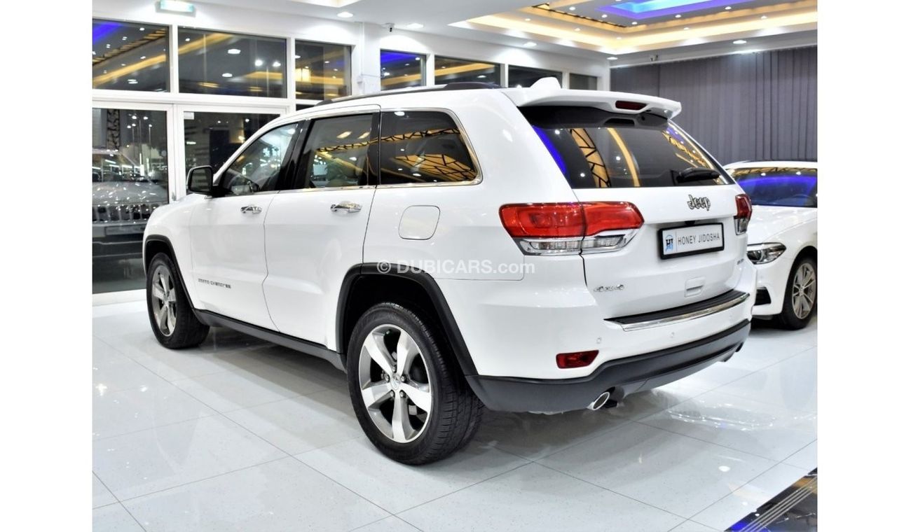 Jeep Grand Cherokee EXCELLENT DEAL for our Jeep Grand Cherokee Limited 4x4 V8 ( 2014 Model ) in White Color GCC Specs