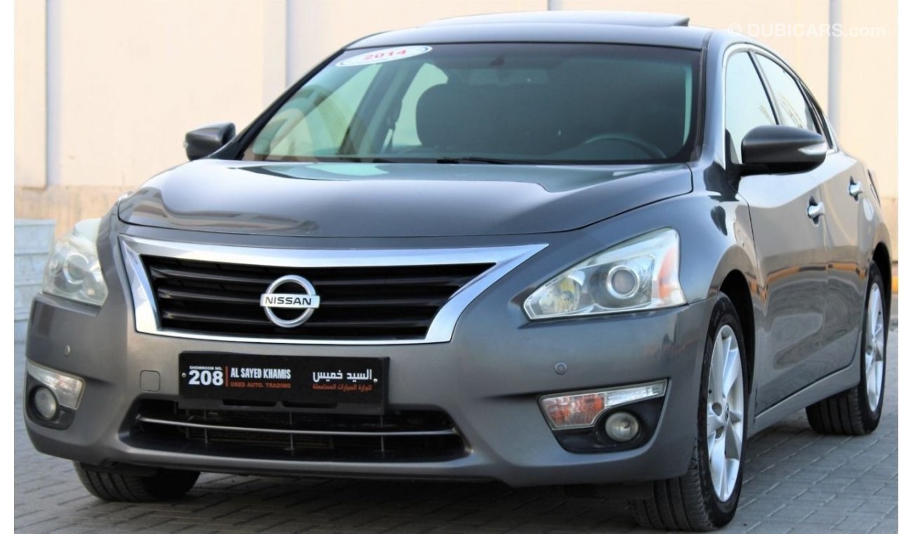 Nissan Altima SL SL SL Nissan Altima 2014 GCC, full option, in excellent condition, without accidents, very clean 