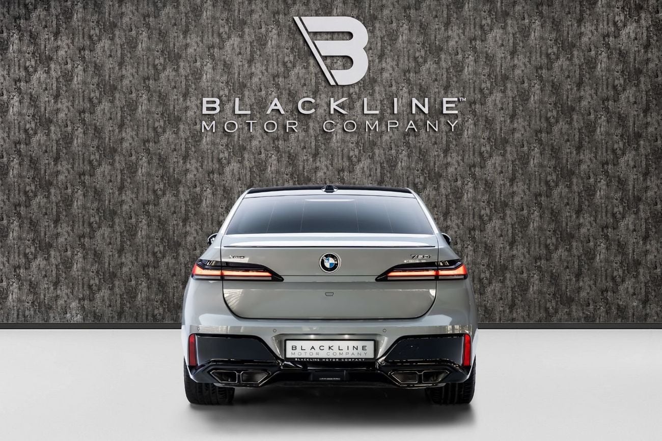 BMW 760i XDRIVE MASTERCLASS M SPORT PACKAGE BUY NOW, PAY 2027 | THE BLACKLINE STANDARD | 2030 BMW Warranty + Service Contract, GCC