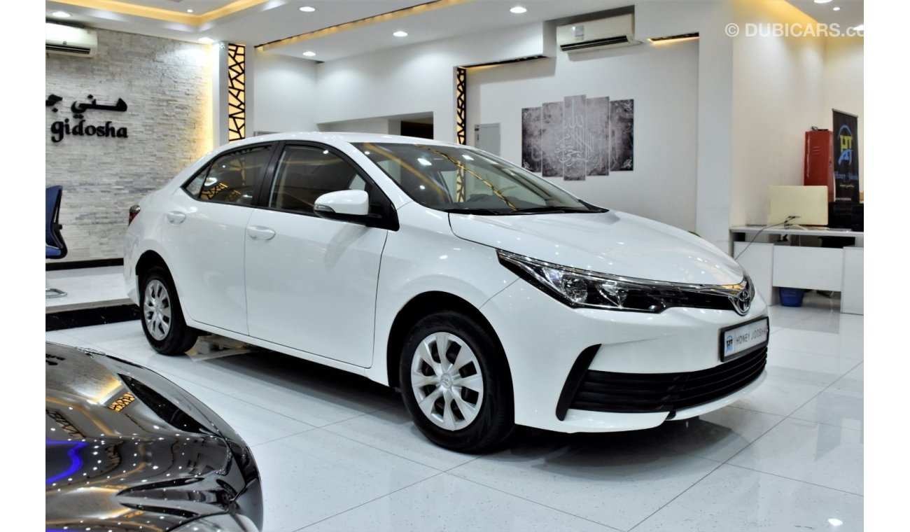 تويوتا كورولا EXCELLENT DEAL for our Toyota Corolla SE 1.6L ( 2019 Model ) in White Color GCC Specs