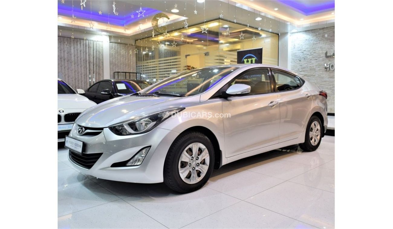 Hyundai Elantra Hyundai Elantra 1.6L 2015 Model!! in Silver Color! GCC Specs