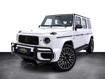 Mercedes Benz G63 AMG G63 GCC DOUBLE NIGHT PACKAGE - FULL EXT/INT CARBON + REAR MONITOR + 5 YEARS WARRANTY+SERVICE GARGASH