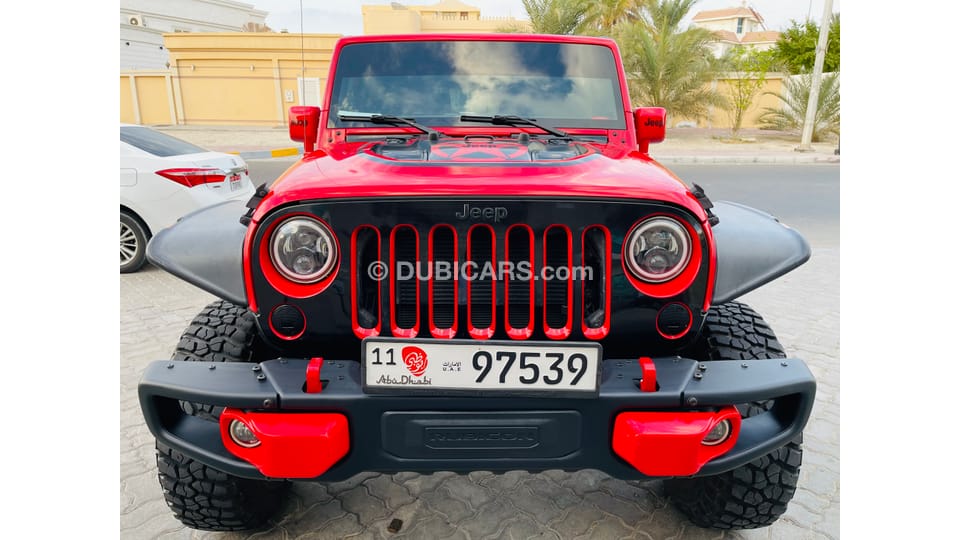 Jeep Wrangler Marshal edition for sale AED 110,000. Red, 2017