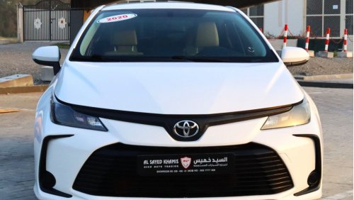 Toyota Corolla SE Toyota Corolla 2020 (GCC ) very good condition without accident original paint 1.6