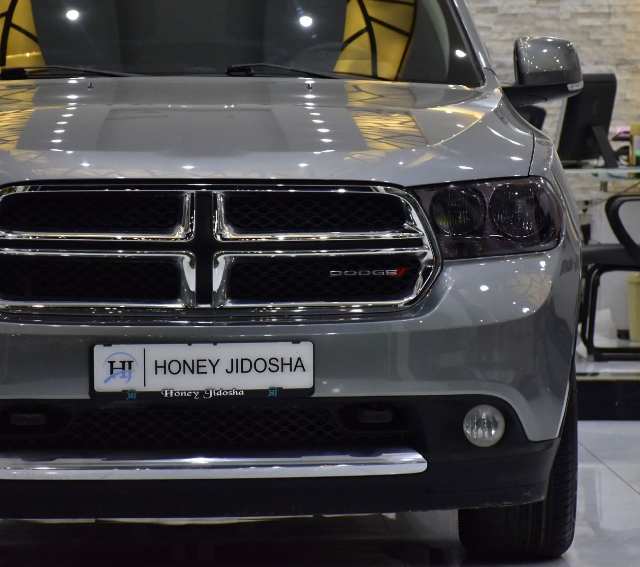 Dodge Durango EXCELLENT DEAL for our Dodge Durango AWD V8 ( 2012 Model ) in Grey Color GCC Specs