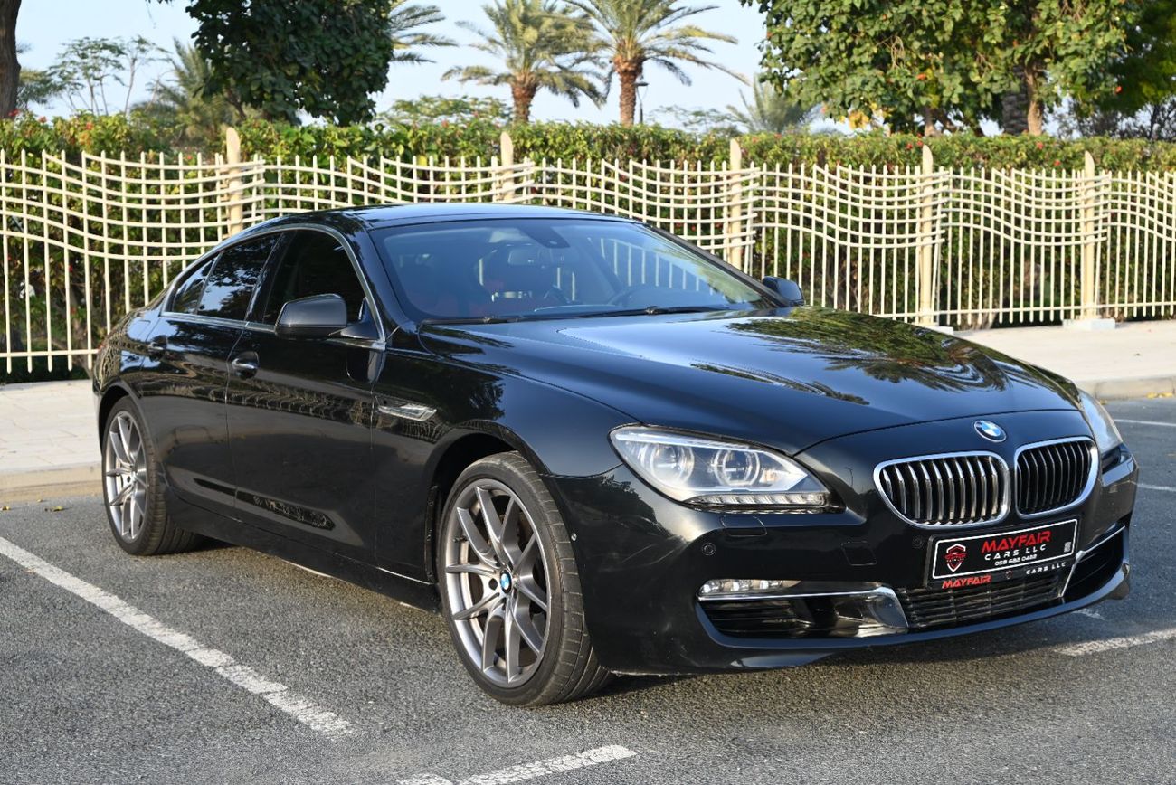 BMW 640i M Sport 3.0L - 0% DP - BMW 640i GRAND COUPE 2015 - LOW MILEAGE - FSH ONLINE - GCC SPECS