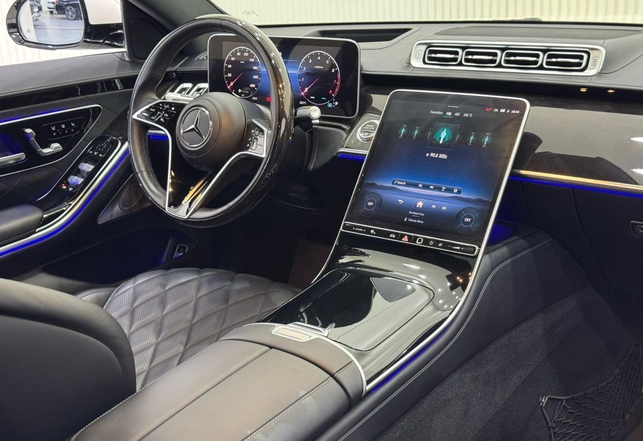 Mercedes-Benz S 500 4MATIC 3.0L 2022 Mercedes-Benz S500 4MATIC, 1 Year Warranty, Full Service History, Excellent Conditi