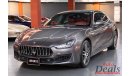 Maserati Ghibli 3.0 | 2018 | GCC | UNDER WARRANTY