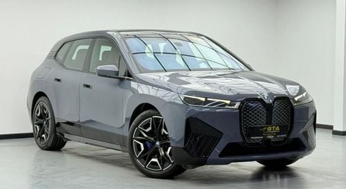 بي أم دبليو iX xDrive40 2023 BMW iX xDrive40, 2027 BMW Warranty, 2028 BMW Service Pack, Low Km, Fully Loaded, GCC