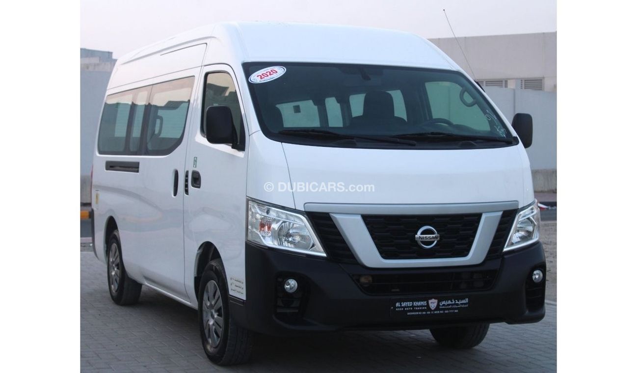 Nissan Urvan Window Van Wide Nissan Urvan Automatic 2020 GCC, in excellent condition