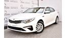 Kia Optima AED 1272 PM | 2.4L LX GCC WARRANTY