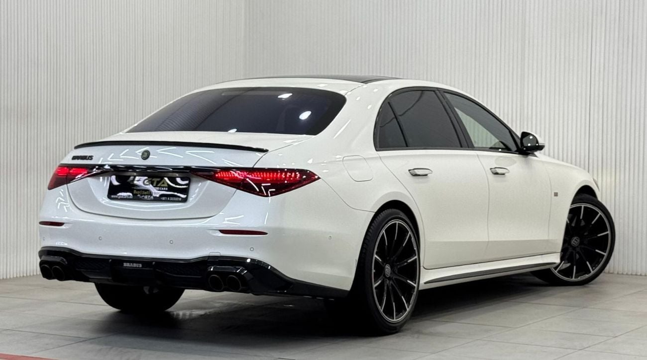 Mercedes-Benz S 580 4MATIC Exclusive 4.0L 2022 Mercedes S580 Original Brabus Kit, One Year Warranty, Full Service Histor