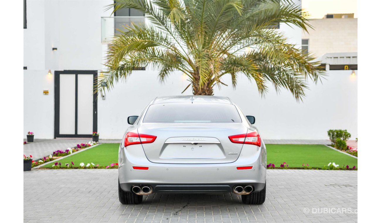 Maserati Ghibli - GCC - AED 2,330 Per Month! - 0% Down Payment