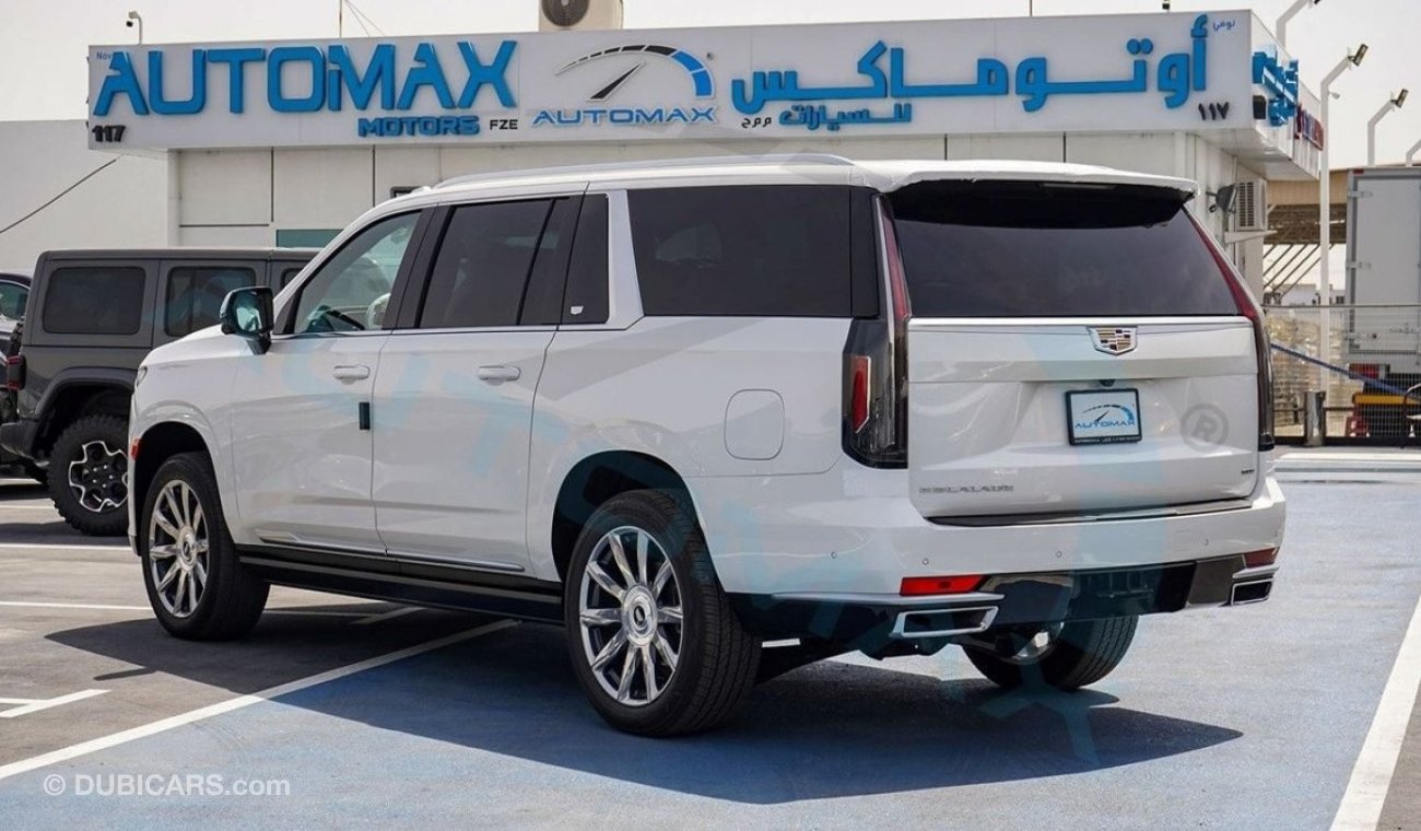 كاديلاك إسكالاد 600 ESV Premium Luxury Platinum V8 6.2L 4X4 , 2023 , 0Km , (ONLY FOR EXPORT)