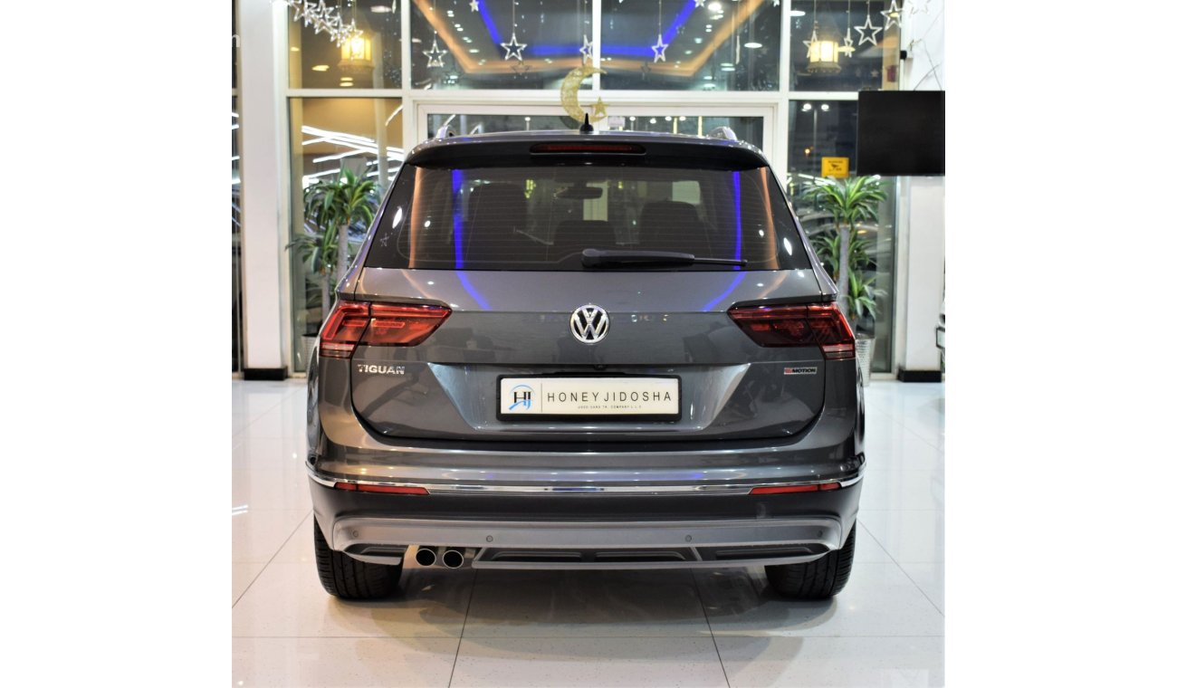 Volkswagen Tiguan AGENCY WARRANTY SERVICE CONTRACT-45,000KM ORIGINAL PAINT ( صبغ وكاله ) Volkswagen Tiguan 2018