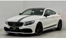 Mercedes-Benz C 63 Coupe 2017 Mercedes Benz C63s AMG, May 2024 AAA Warranty, Service History, Full Options, Low Kms, GCC