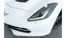 شيفروليه كورفت 2017 Chevrolet Corvette Z51 3LT (Full Option) / Full Chevrolet Service History