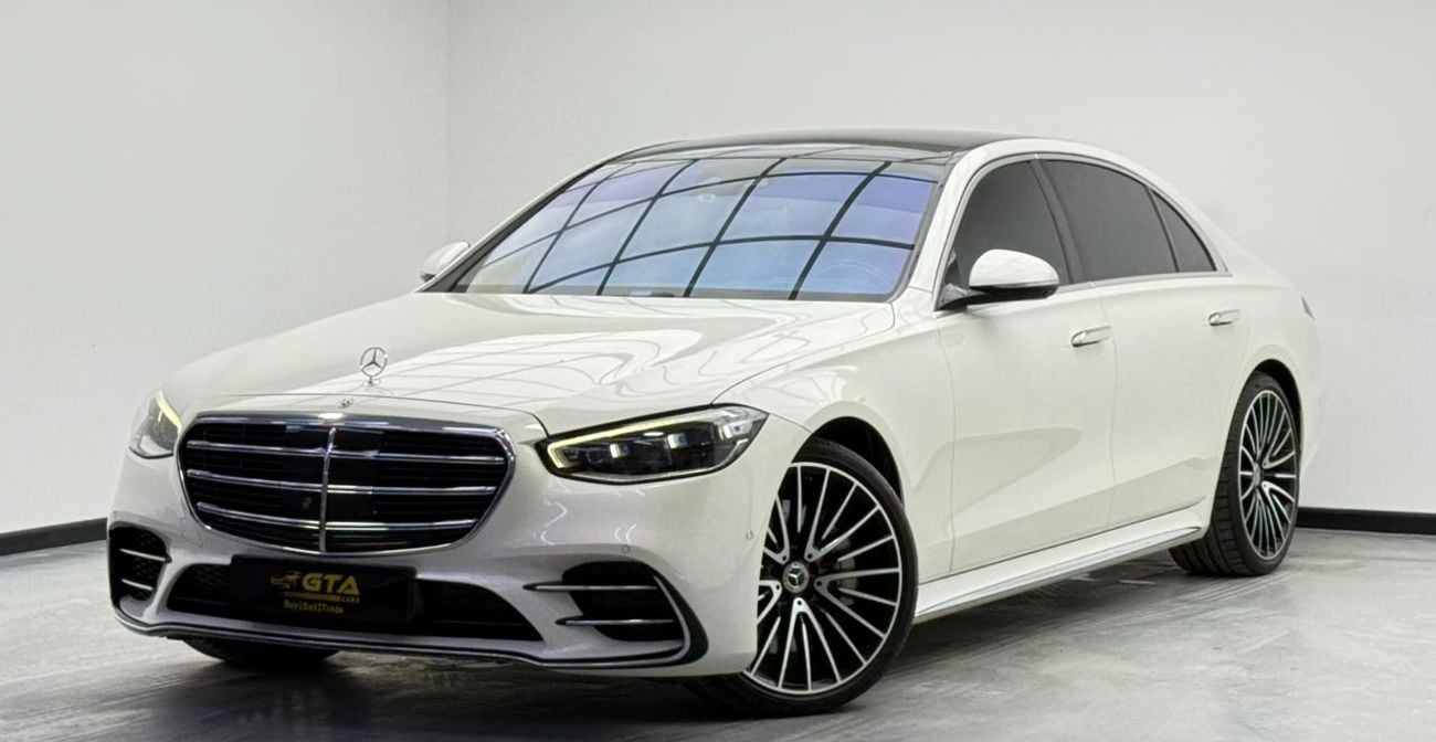 Mercedes-Benz S 580 4MATIC Exclusive 4.0L 2022 Mercedes-Benz S 580 ,EMC Warranty+Service Contract+Full Service History ,