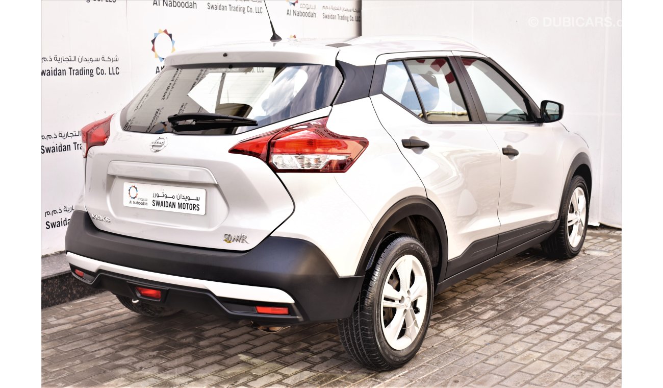 Nissan Kicks AED 1076 PM | 1.6L S GCC DEALER WARRANTY