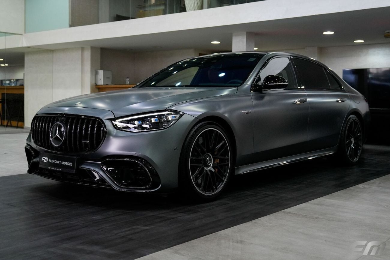 مرسيدس بنز S 63 AMG E PERFORMANCE EDITION 1