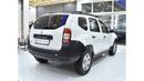 رينو داستر EXCELLENT DEAL for our Renault Duster ( 2017 Model ) in White Color GCC Specs