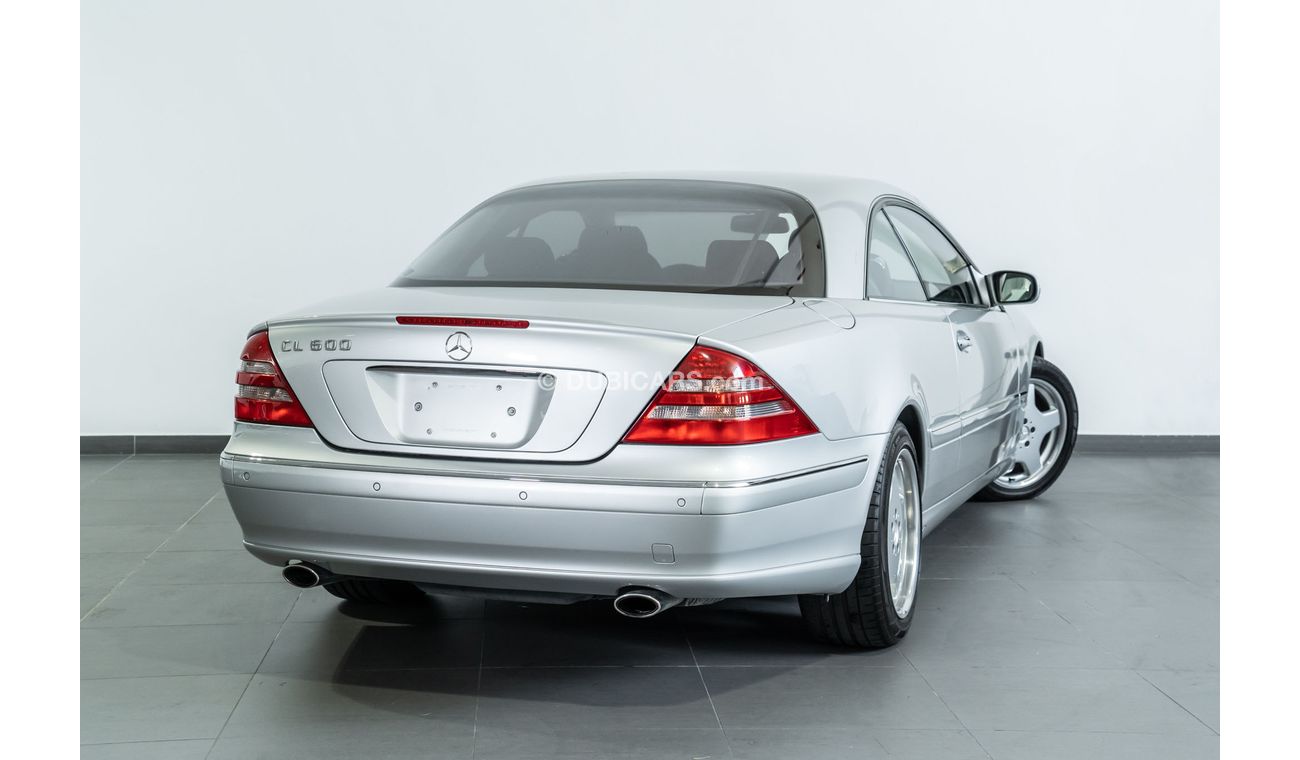 Mercedes-Benz CL 600 2002 Mercedes Benz CL600 V12 AMG Coupe / Full-Service History