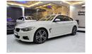 BMW 440i EXCELLENT DEAL for our BMW 440i M-Kit GranCoupe ( 2017 Model! ) in White Color! GCC Specs