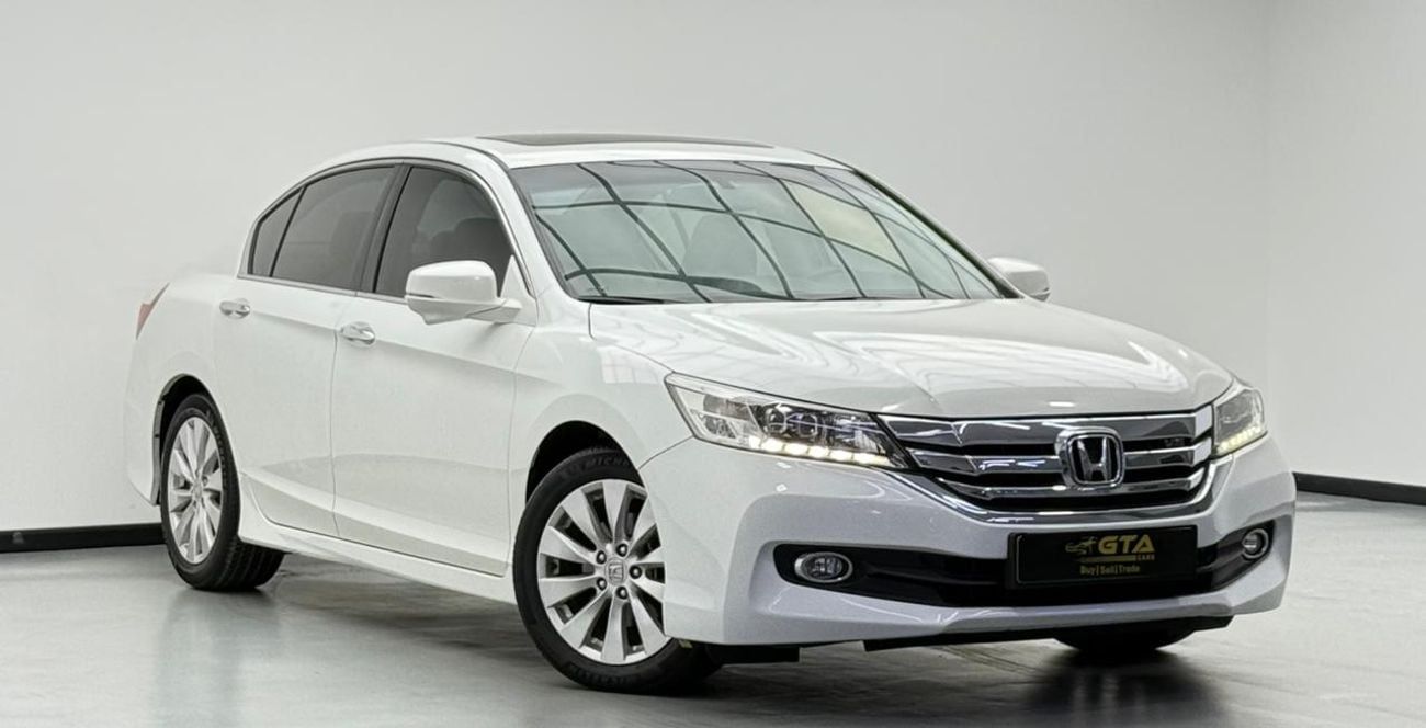 Honda Accord EX 3.5L 2016 Honda Accord V6 EX, Service History, Fully Loaded, Excellent Condition, GCC