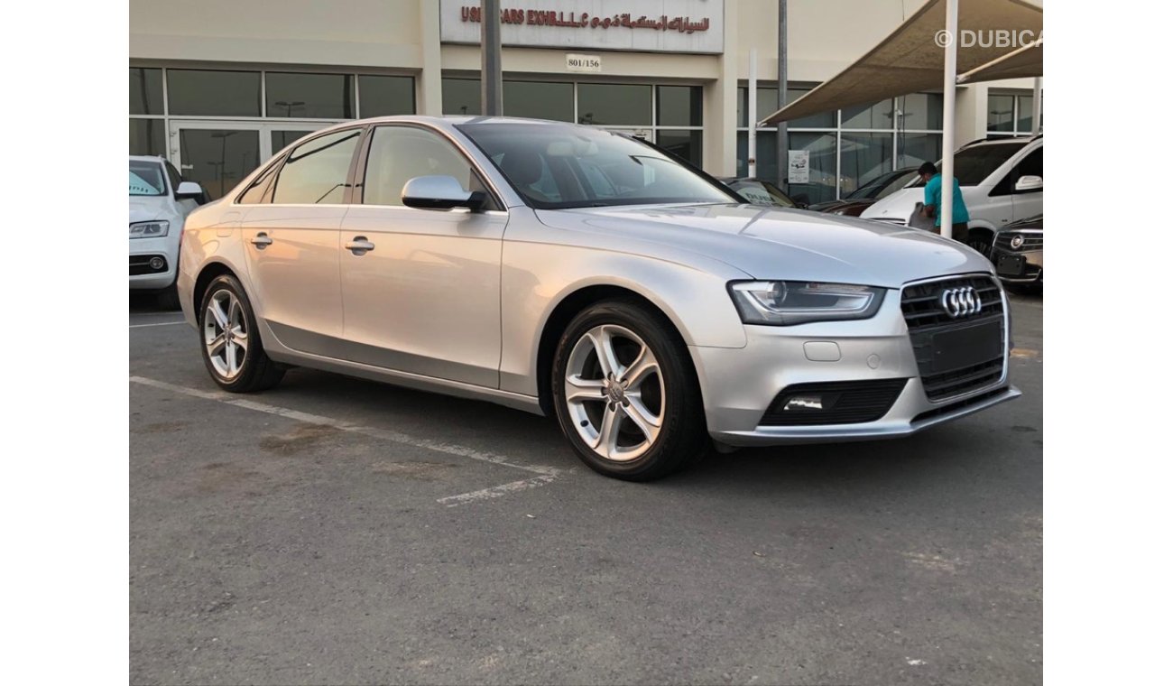 Audi A4 Audi A4 model 2013 GCC car prefect condition full option low mileage sun roof leather seats navigati