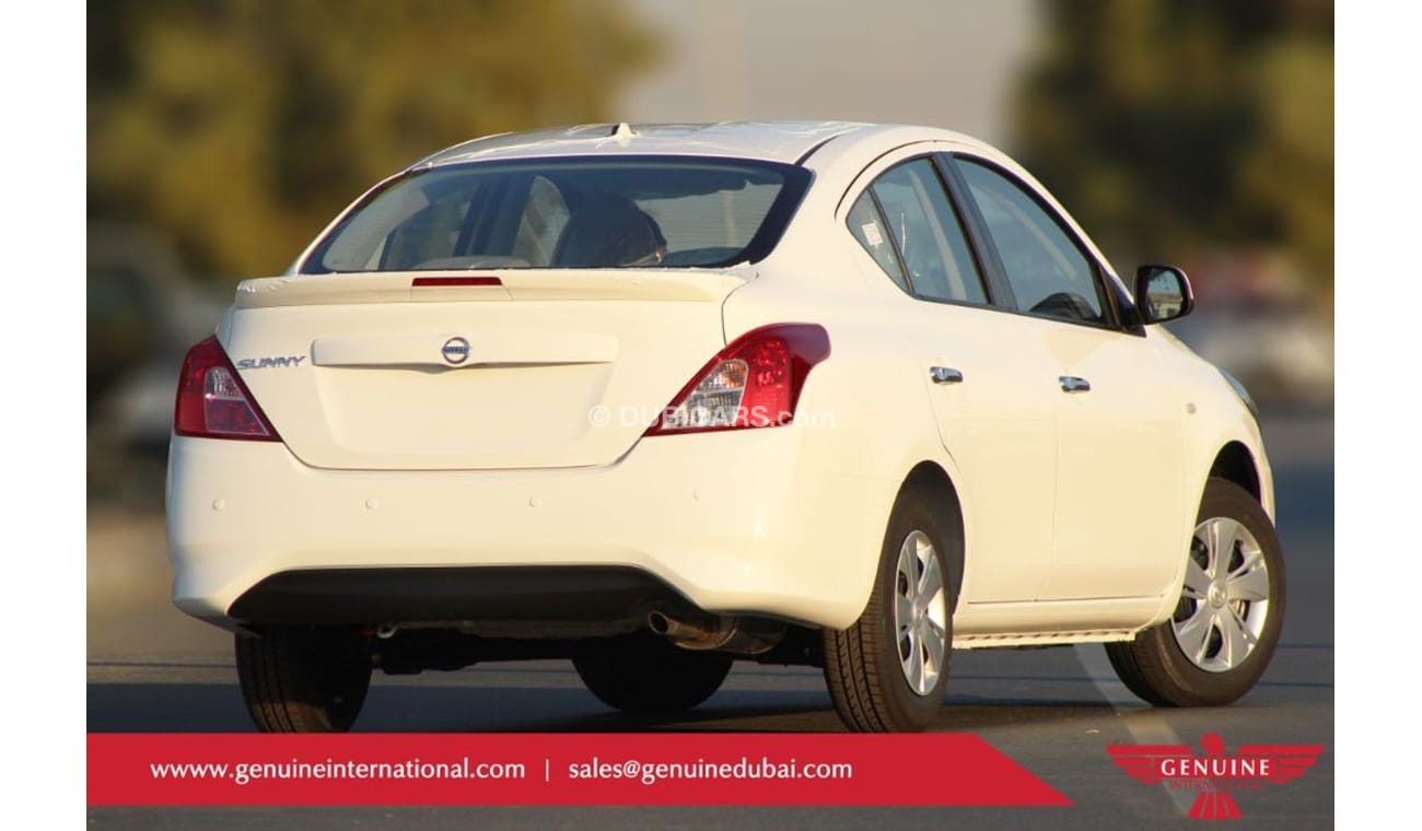 Nissan Sunny SV 1.5 with spoiler 2020 model available for export sales outside GCC.