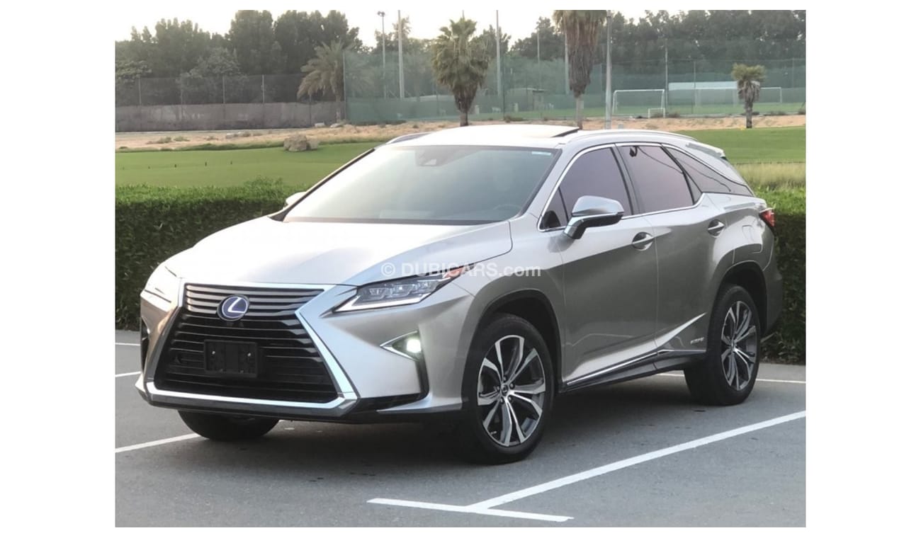 لكزس RX450h Lexus RX-450hL 2019 (GCC HYBRID ) 7-Seater ,Full Option ،Platinum
