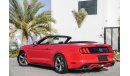 Ford Mustang V6 Convertable - Roush Exhaust - GCC - AED 1,743 Per Month - 0% DP