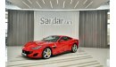 Ferrari Portofino 2018 Al Tayer Warranty and Service